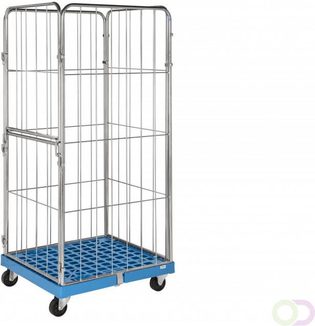Kongamek Rolpallet met plastic bodem