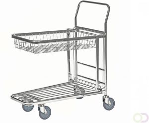 Kongamek Stapelbare trolley 300kg met rem
