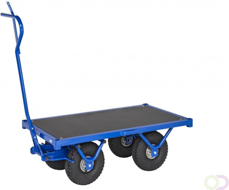 Kongamek Trolley voor zwaar werk blauw 1200 x 690 x 397 mm