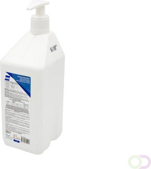 Konix Vloeistof Hygienic 1000ml 70% alcohol incl pomp