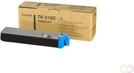 Kyocera TK-510C tonercartridge 1 stuk(s) Origineel Cyaan (1T02F3CEU0)