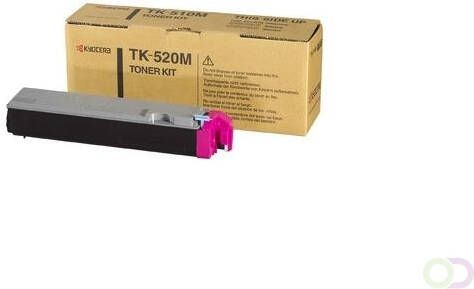 Kyocera TK-520M tonercartridge 1 stuk(s) Origineel Magenta (1T02HJBEU0)