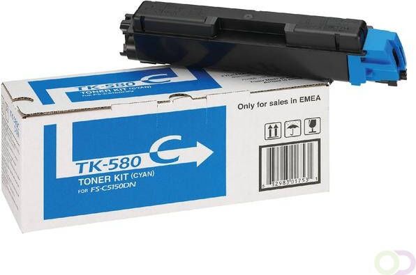 Kyocera Toner TK 580C blauw