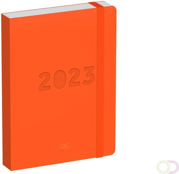 Lannoo Agenda 2023 110x150 QC Colour 1dag 1pagina dahlia orange