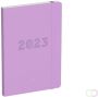 Lannoo Agenda 2023 Office A5 QC Colour 7dagen 2pagina's lilac lavender - Thumbnail 1