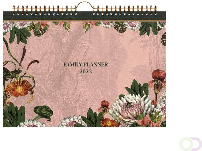 Lannoo Familiekalender 310x220 Botanic pink 58pagina's
