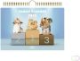 Lannoo Familiekalender 310x220 Funny Animals rabbits 58pagina's - Thumbnail 1