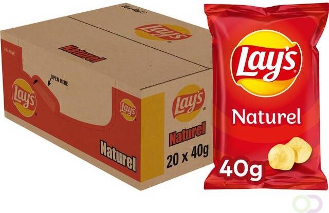 Lay's Chips Naturel 40gr