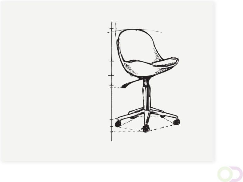 Legamaster BOARD-UP frameloos whiteboard 75x100 cm - Foto 2