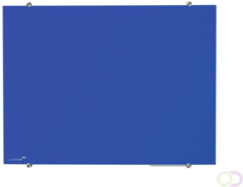 Legamaster glasbord 100x150cm blauw
