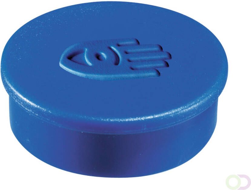 Legamaster super magneet diameter 35 mm blauw pak van 10 stuks