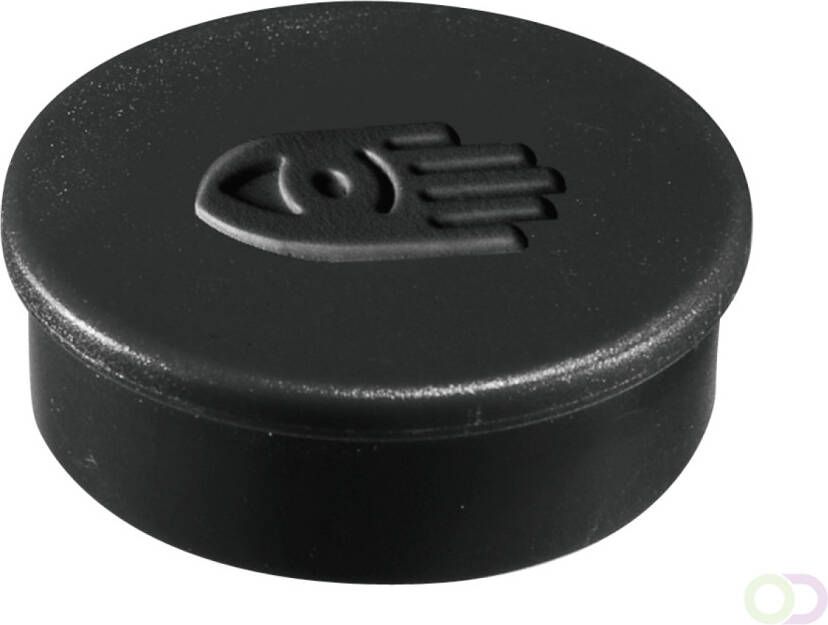 Legamaster SUPER magneet 35mm zwart 10st