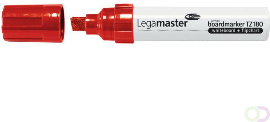 Legamaster TZ180 board marker jumbo rood