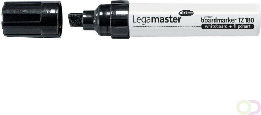 Legamaster TZ180 board marker jumbo zwart