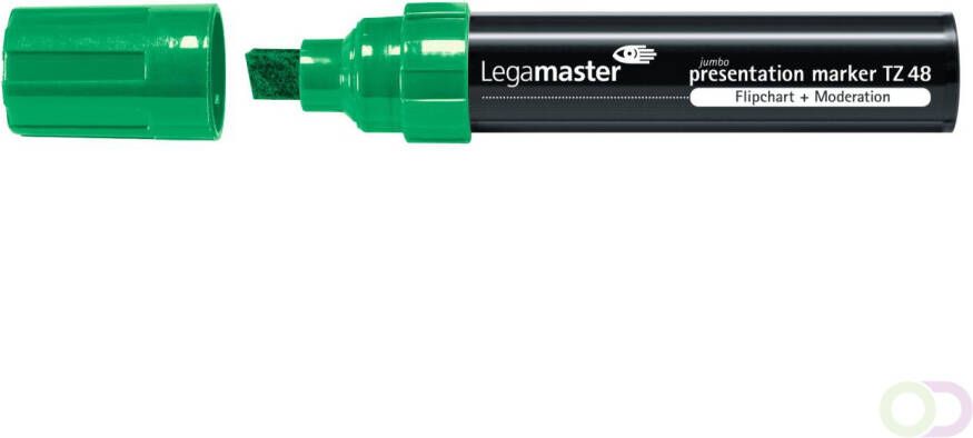 Legamaster TZ48 presentatiemarker jumbo groen