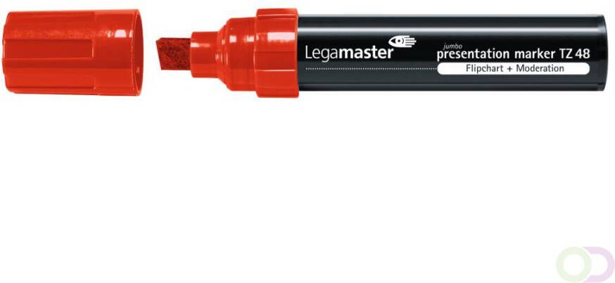 Legamaster TZ48 presentatiemarker jumbo rood