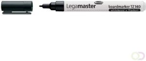 Legamaster Viltstift TZ140 whiteboard rond zwart 1mm