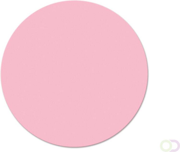 Legamaster workshopkaart cirkel 190mm roze 500st