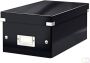Leitz Dvd Box WOW Click &amp Store 206x147x352mm zwart - Thumbnail 2