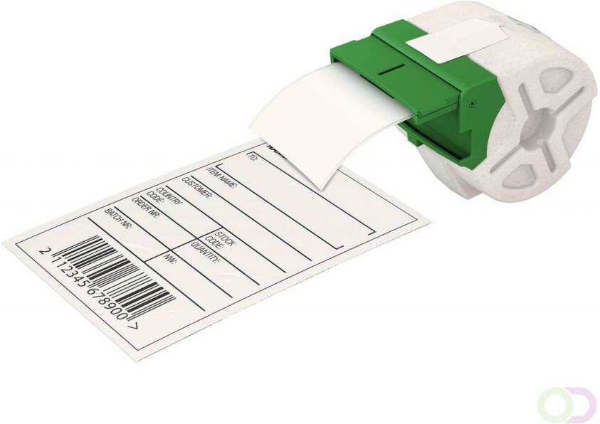 Leitz Etiket icon labelprint papier 61mmx22m wit zelfklevend