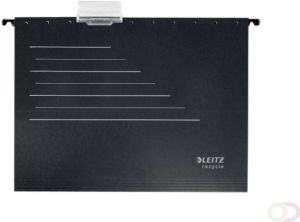 Leitz Hangmap Alpha Recycle A4 verticaal V-bodem zwart
