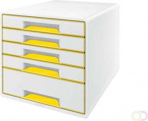Leitz Ladenblok WOW Cube 5 laden wit geel