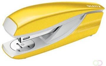 Leitz NeXXt WOW 5502 nietmachine geel op blister - Foto 2