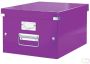 Leitz Opbergbox WOW Click &amp Store 265x188x335mm paars - Thumbnail 2