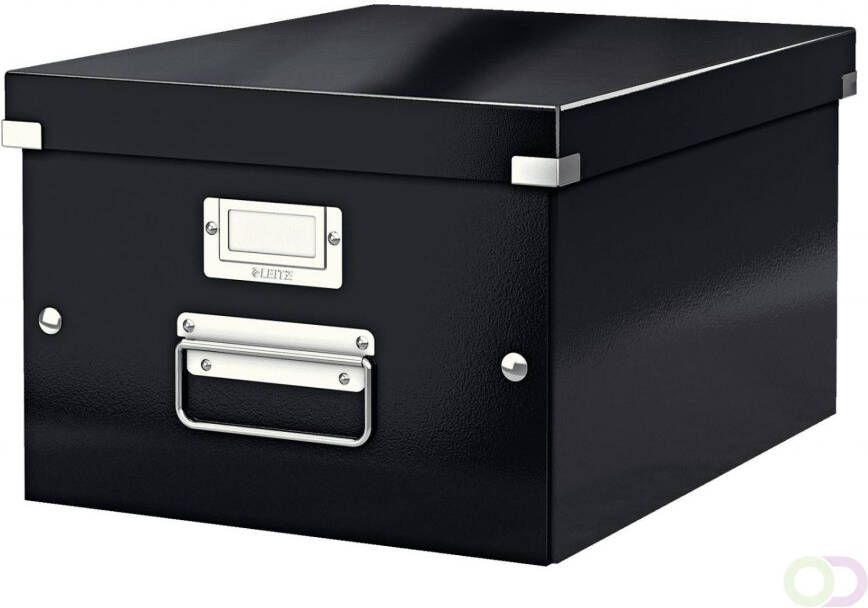 Leitz Opbergbox WOW Click &amp Store 281x200x370mm zwart