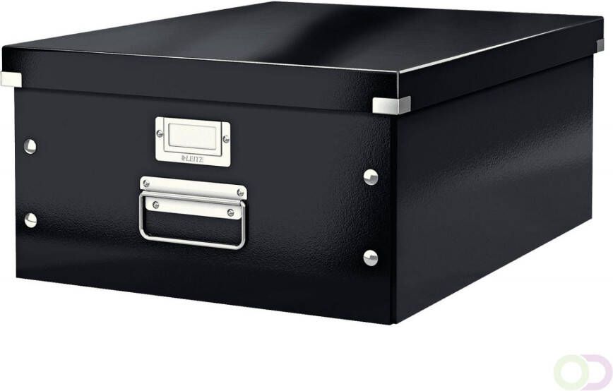 Leitz Opbergbox WOW Click &amp Store 369x200x482mm zwart