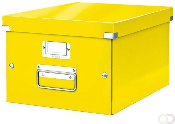Leitz Opbergbox WOW Click & Store 281x200x370mm geel