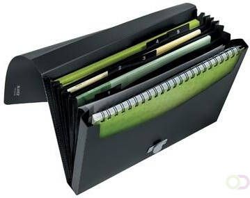 Leitz Recycle projectmap A4 5 compartimenten zwart
