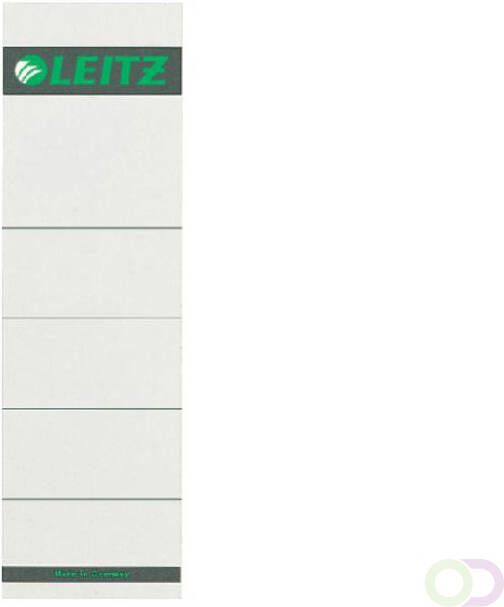 Leitz Rugetiket 1607 58x190mm breed wit