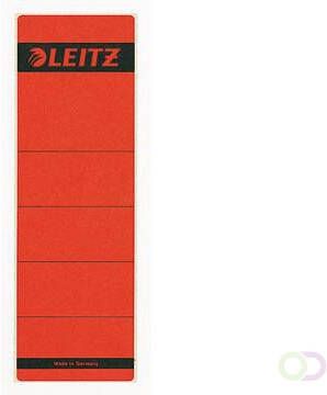 Leitz rugetiketten ft 6 1 x 19 1 cm rood