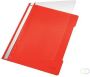 Leitz Snelhechter standaard A4 PVC rood - Thumbnail 1
