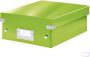 Leitz Sorteerbox WOW Click &amp Store 220x100x282mm groen - Thumbnail 2