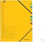 Leitz Sorteermap 7 tabbladen karton geel - Thumbnail 2