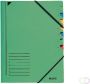 Leitz Sorteermap 7 tabbladen karton groen - Thumbnail 1
