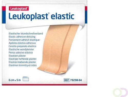 Hansaplast Wondpleister Leukoplast elastisch 5mx6cm