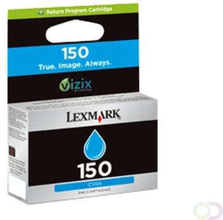 Lexmark 14N1608E inktcartridge Origineel Cyaan 1 stuk(s )