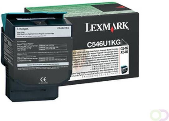 Lexmark C546U1KG Cartouche 8000pages Noir cartouche toner et laser