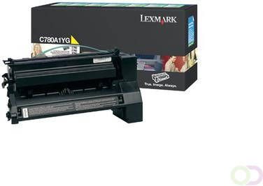 Lexmark C780A1YG 6000pages Jaune cartouche toner et laser