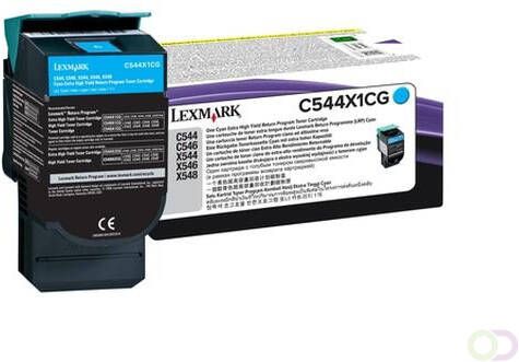 Lexmark Cartouche LRP Cyan C544 X544 4000 pages