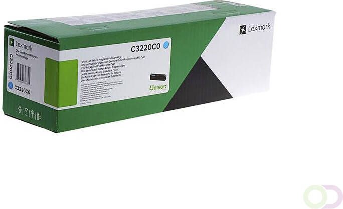 Lexmark Tonercartridge C3220C0 blauw