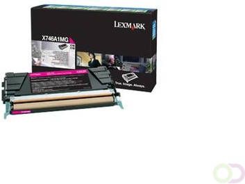 Lexmark X746A1MG Toner 7000pages Magenta cartouche toner et laser