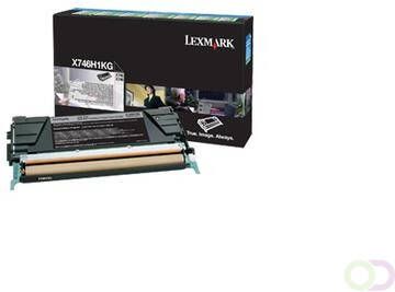 Lexmark X746H1KG Toner 12000pages Noir cartouche toner et laser