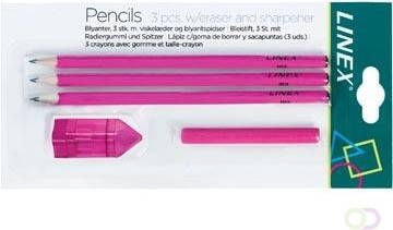 Linex schoolset potloden roze