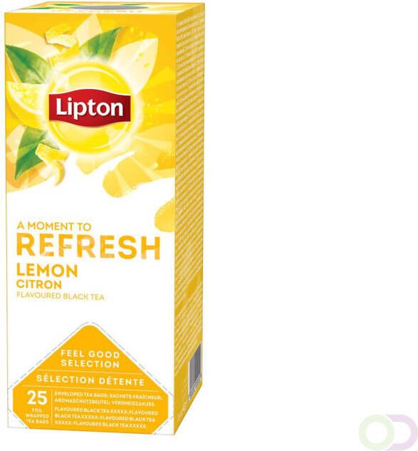 Lipton Tea Company Lipton thee citroen pak van 25 zakjes