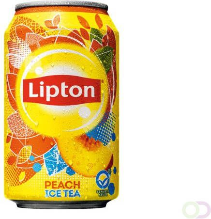 Lipton Frisdrank Ice Tea Peach blikje 0.33l