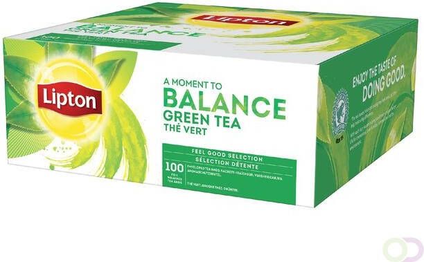 Lipton Thee Balance Green tea 100 stuks